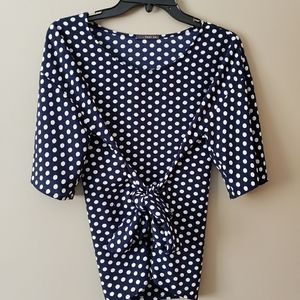 Julianne Tie Front Top